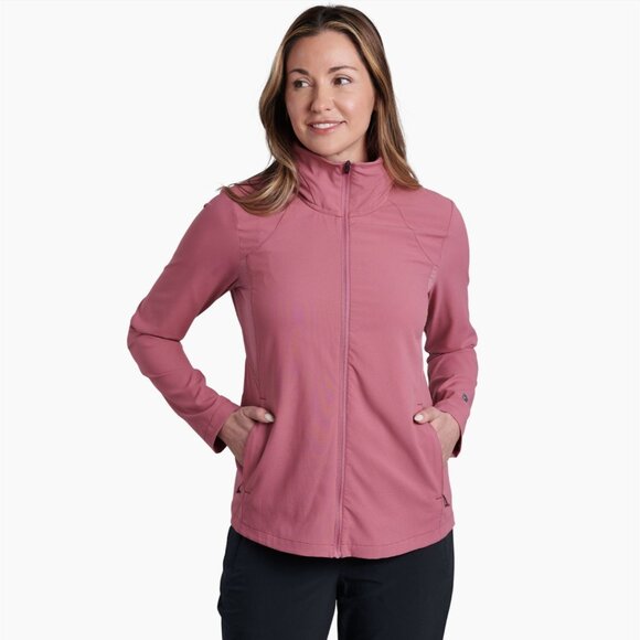 Kuhl Jackets & Blazers - Kuhl Desert Pink Bandita Lightweight Hooded Full Zip Jacket, M